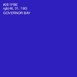 #2E1FBE - Governor Bay Color Image
